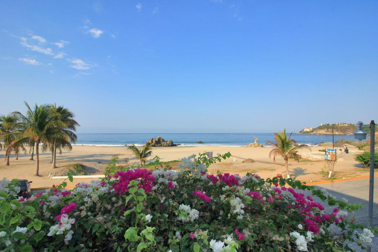 Bungalows Santa Cruz Пуэрто-Эскондидо Экстерьер фото